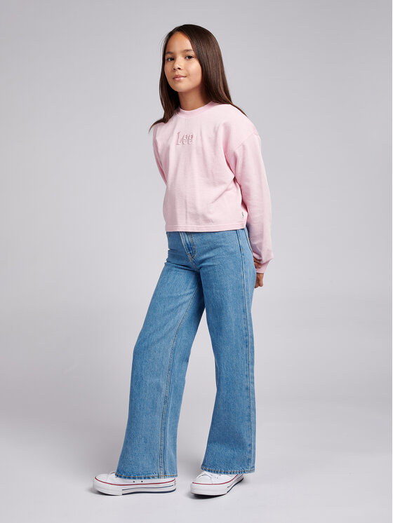Lee Lee Jeans hlače Stella Aline LEG5008 Modra