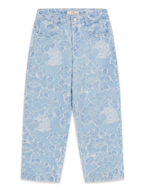 Guess Kids Guess Kids Spodnie materiałowe 182419 Niebieski Regular Fit