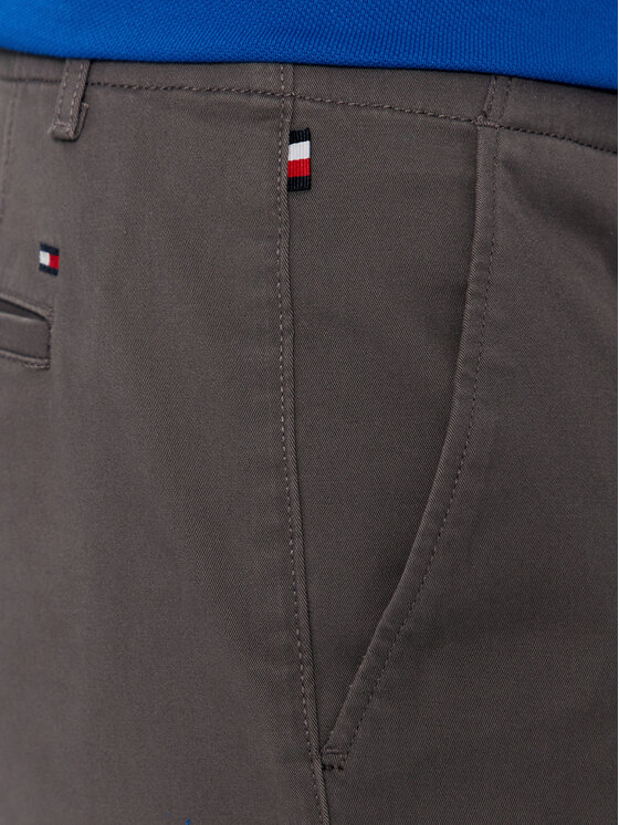 Tommy Hilfiger Tommy Hilfiger Szorty materiałowe John Cargo 1985 MW0MW31244 Szary Regular Fit
