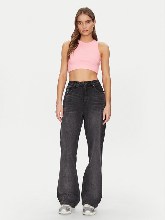 Karl Kani Karl Kani Marškinėliai 61310125 Rožinė Cropped Fit