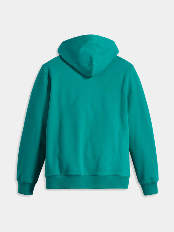 Levi's® Levi's® Džemperis ar kapuci Original Housemark 34581-0033 Zaļš Standard Fit