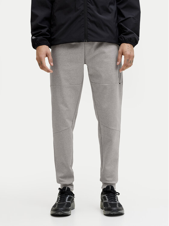 Jack & Jones Jack & Jones Teplákové nohavice Gordon 12288623 Sivá Regular Fit