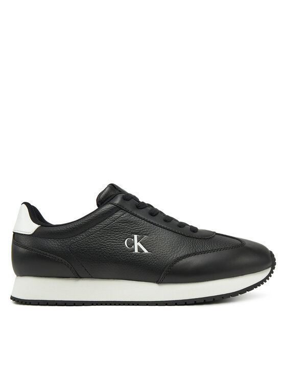 Calvin Klein Jeans Snīkeri Runner Laceup Tc YM0YM01187 Melns