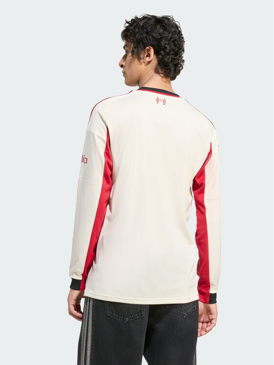 adidas adidas Koszulka techniczna Liverpool Biały Slim Fit