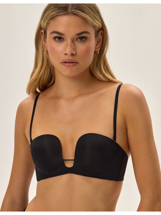 Esotiq Esotiq Biustonosz push-up 42295 Czarny