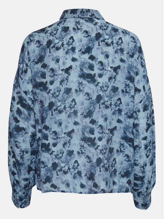 Kaffe Kaffe Hemd Sus 10508170 Blau Regular Fit