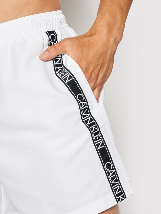 Pantaloncini da bagno Drawstring KM0KM00558 Bianco...