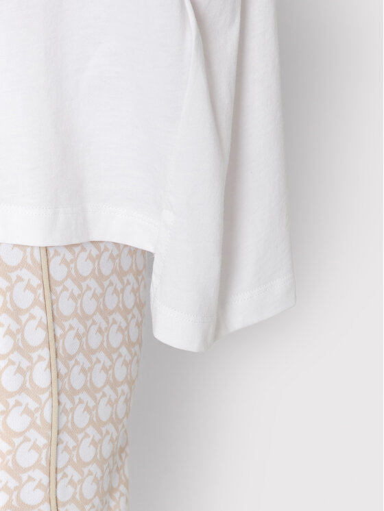 Blusa W1BI11 JA911 Bianco Relaxed Fit