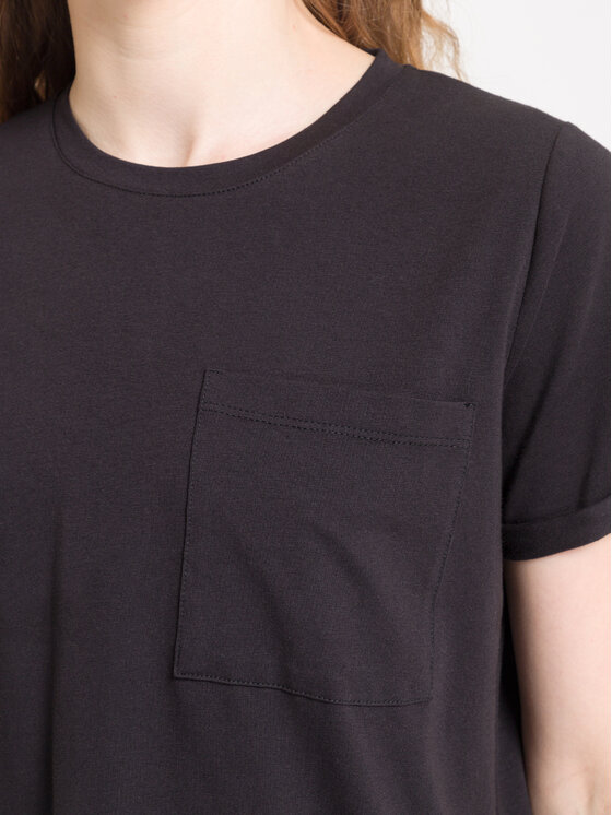 Cross Jeans Cross Jeans T-Shirt 55887-020 Czarny Regular Fit