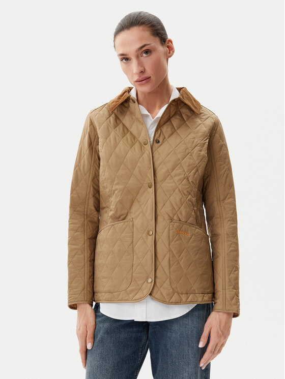 Barbour Giacca di transizione Annandale LQU0475BE93 Beige Regular Fit, taglia : 12