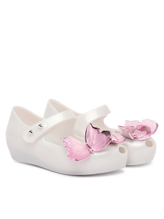 Melissa Melissa Baleríny Mini Melissa Ultragirl Fly Iii Bb 32849 Biela