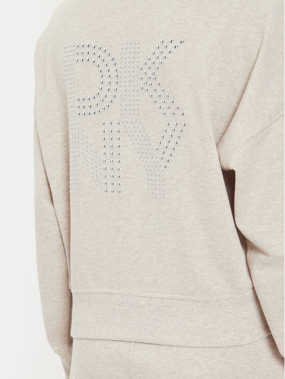 DKNY Sport DKNY Sport Majica dugih rukava DP4J9517 Siva Regular Fit