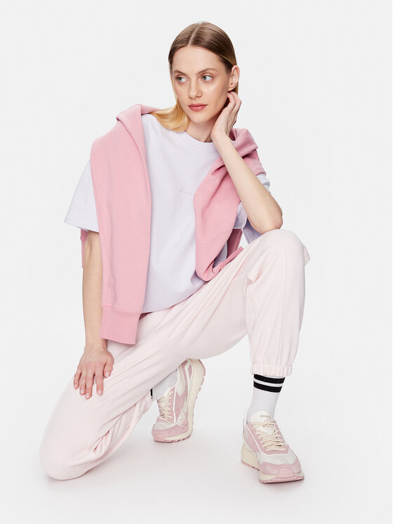 New Balance New Balance Тишърт Athletics Nature WT23556 Виолетов Relaxed Fit