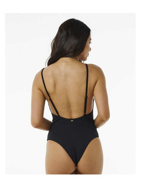 Rip Curl Rip Curl Strój kąpielowy Premium Surf Cheeky 1Pc Czarny