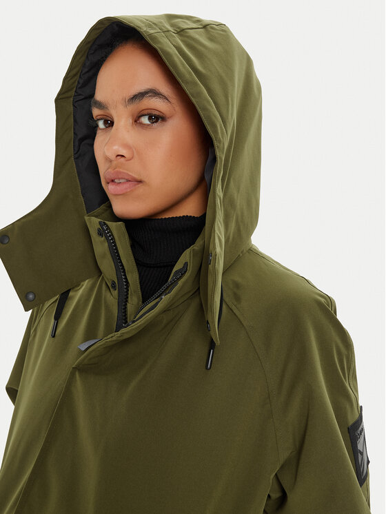 Halti Halti Parka Flemari 065-0421 Zielony Regular Fit