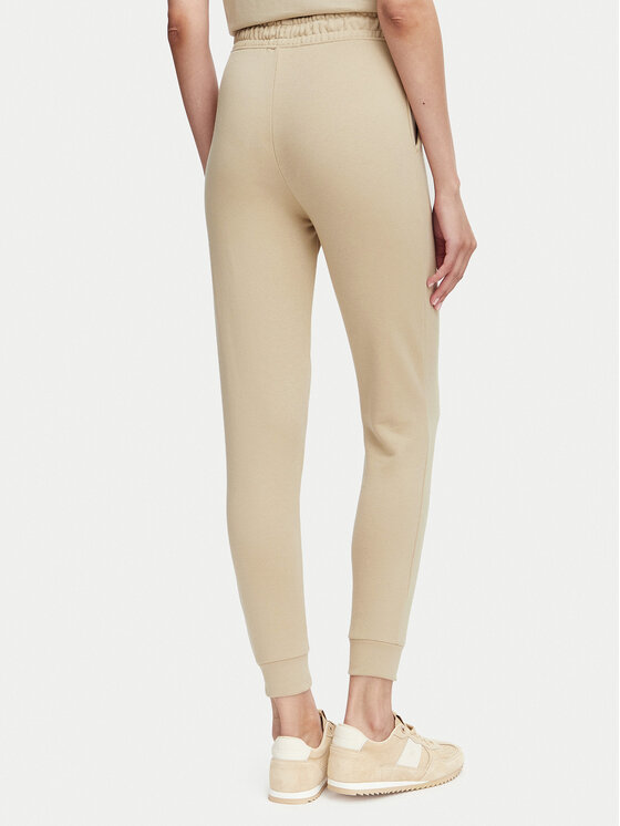 Beverly Hills Polo Club Beverly Hills Polo Club Spodnie dresowe P-SS26W-TF546550 Beżowy Regular Fit