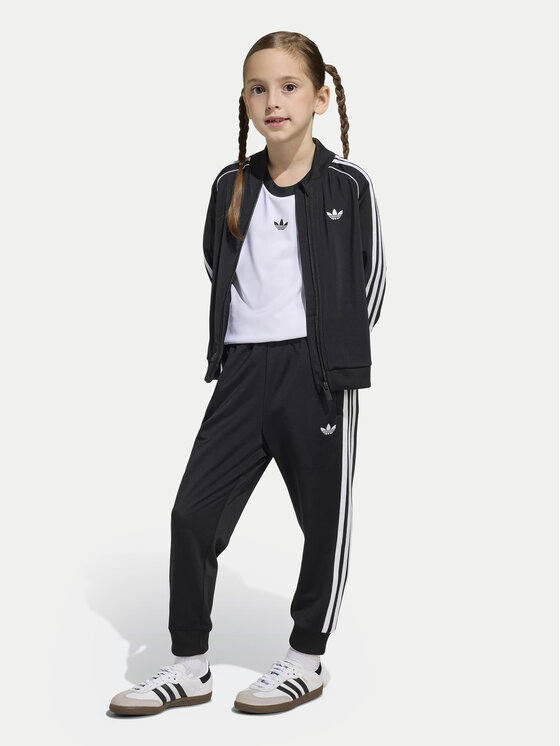adidas adidas Спортивний костюм adicolor SST KD5741 Чорний Regular Fit