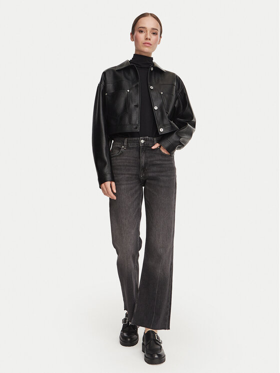 BOSS BOSS Jeans Angela 50564444 Dunkelgrau Regular Fit