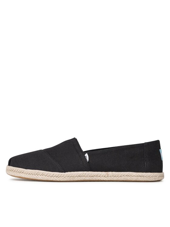 Toms Toms Еспадрильї Alpargata Rope 10019670 Чорний