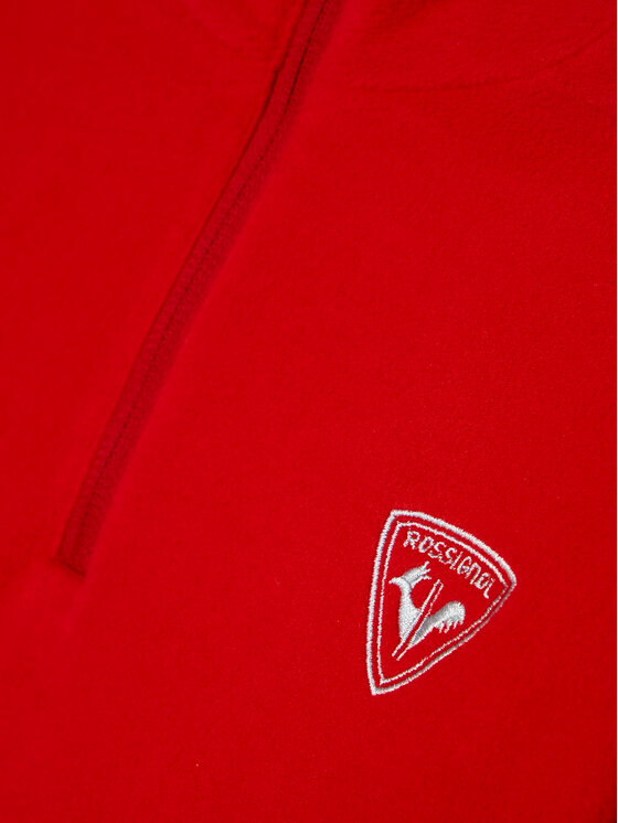 Rossignol Rossignol Polar 1/2 Zip Fleece RLIYL05 Czerwony Regular Fit