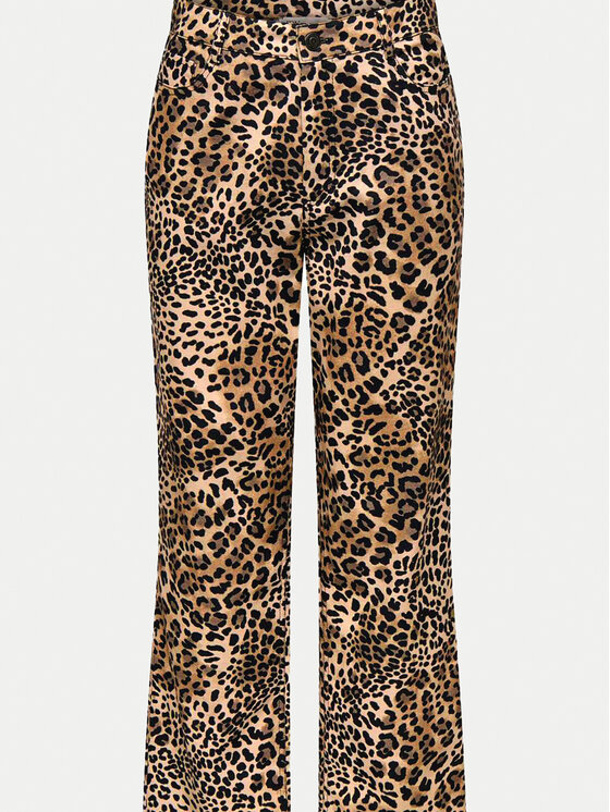 JDY JDY Medžiaginės kelnės Ray 15343448 Smėlio Wide Leg