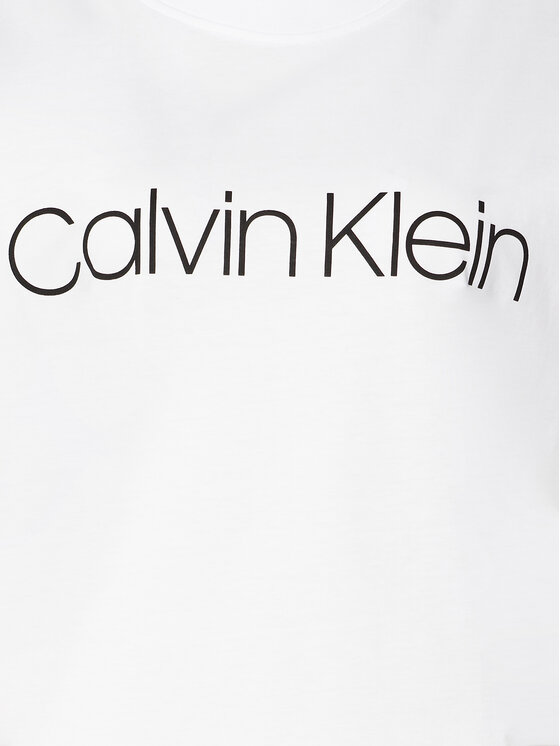 Calvin Klein Curve Calvin Klein Curve Tricou Inclusive K20K203633 Alb Regular Fit