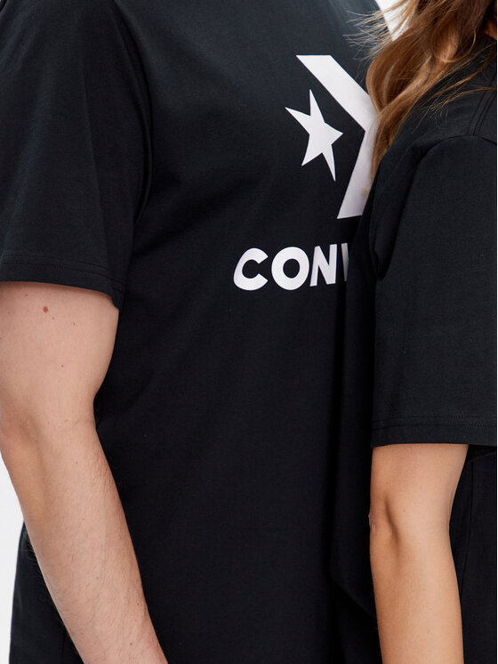 Converse Converse T-Shirt Unisex Chuck Patch 10025458-A02 Czarny Standard Fit