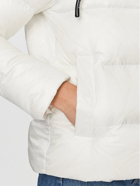 Deha Deha Pernata jakna D93582 Écru Regular Fit