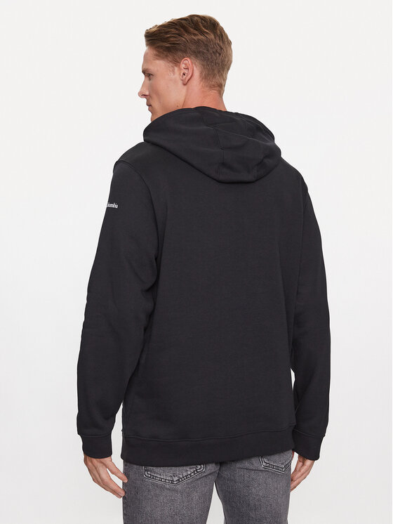 Columbia Columbia Μπλούζα CSC Basic Logo™ II Hoodie 1681664 Μαύρο Regular Fit