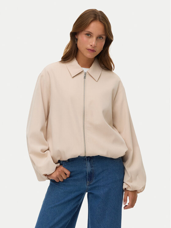 Vero Moda Vero Moda Prehodna jakna Nova 10339008 Bež Relaxed Fit