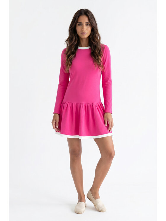 FIGL FIGL Sukienka codzienna M1379 Fioletowy jasny Straight Fit