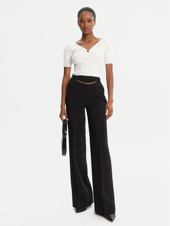 Marciano Guess Marciano Guess Pantaloni di tessuto 5YGB01 7357A Nero Regular Fit