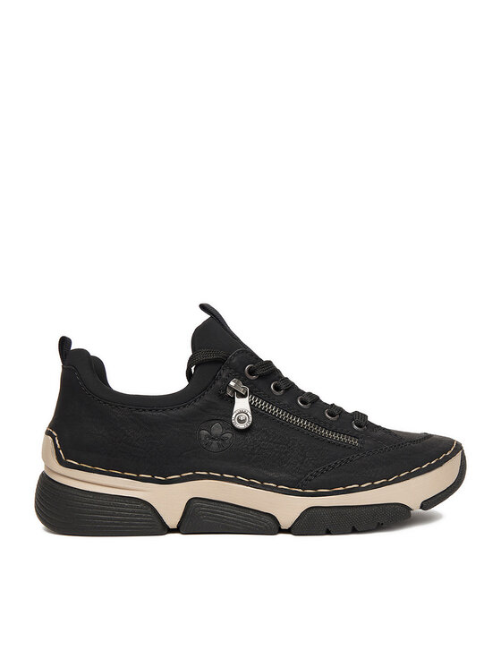 Rieker Rieker Sneakersy 45973-00 Czarny
