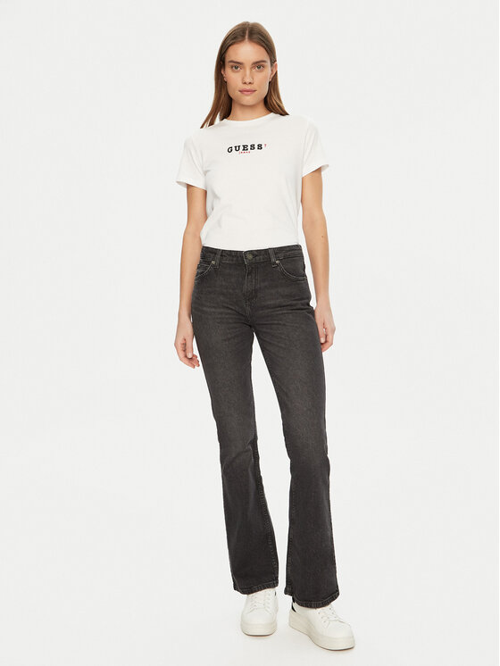 Guess Jeans Guess Jeans Džinsai W5RA1S D5M71 Pilka Regular Fit