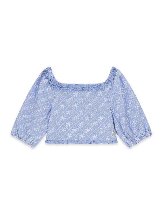 Guess Kids Guess Kids Tank top 181367 Niebieski Classic Fit