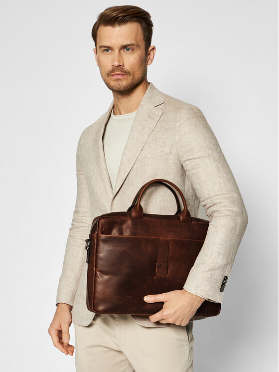 JOOP! JOOP! Torba za prenosnik Loreto 4140004851 Rjava