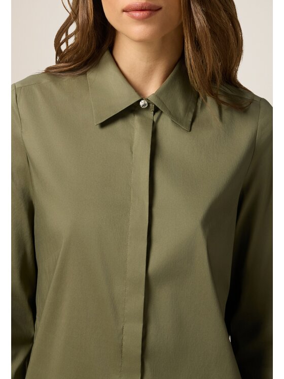 Oltre Oltre Camicia 5107R103005N035 Verde Regular Fit
