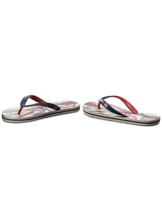 Pepe Jeans Pepe Jeans Šlepetės per pirštą Hawi Flag PMS70050 Tamsiai mėlyna