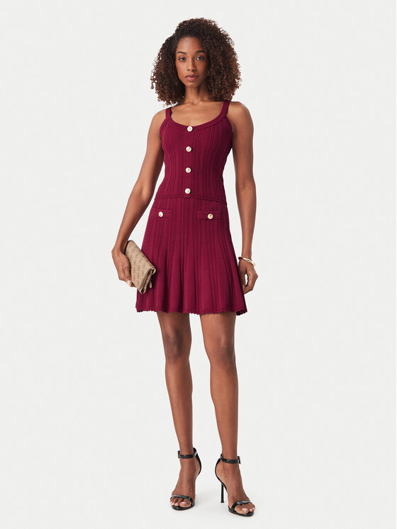 Guess Guess Φούστα mini W6YD21 Z0971 Μπορντό Regular Fit