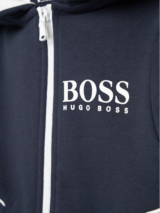 BOSS Boss Felpa J25M09 M Blu scuro Regular Fit