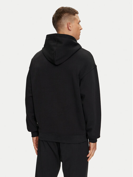 HUGO Hugo Felpa Diqerio 50516655 Nero Relaxed Fit