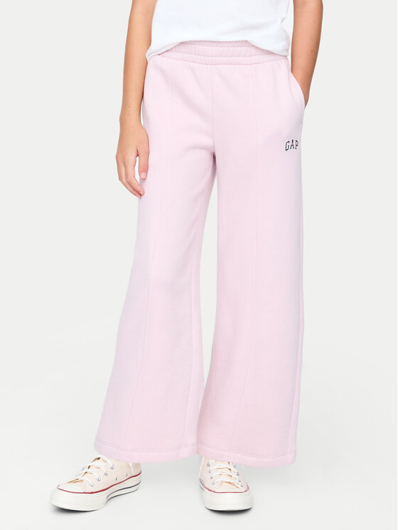 Gap Gap Teplákové kalhoty 628710-00 Růžová Regular Fit