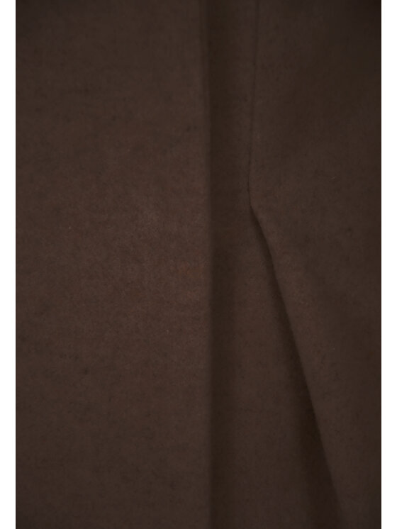 Kasia Zapała Kasia Zapała Płaszcz przejściowy Kunto Brązowy Slim Fit