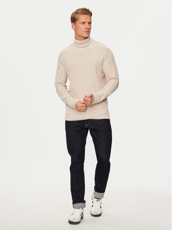 Jack&Jones Jack&Jones Гольф Cooper 12259310 Бежевий Regular Fit