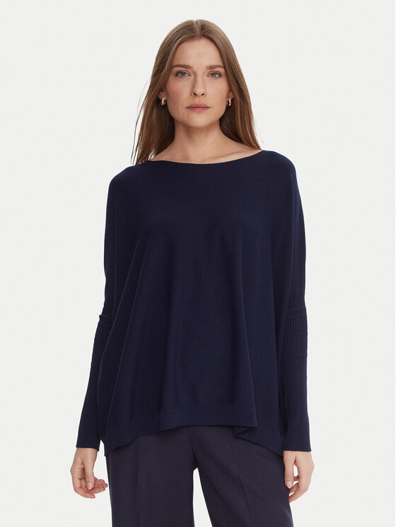 Kontatto Kontatto Pullover 3M0802C Dunkelblau Relaxed Fit