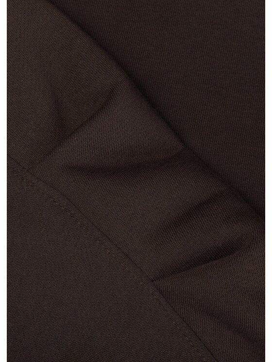 Le Collet Le Collet Bluza TOMZI Brązowy Oversize