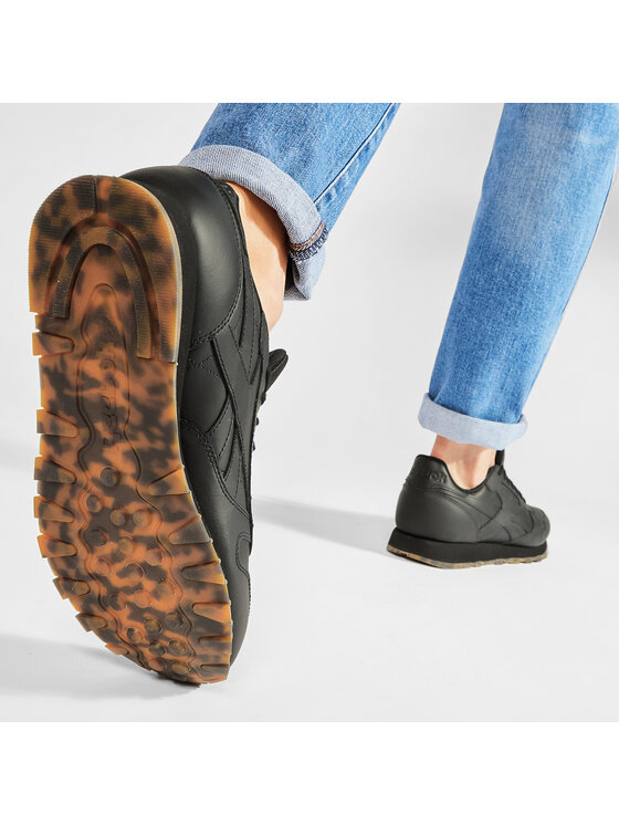 Reebok Sneakersy Cl Leather Mu EH2397 Czarny | Modivo.pl
