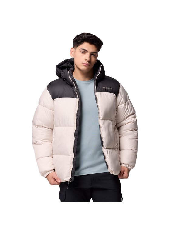 Columbia Columbia Kurtka puchowa 208685 Beżowy Regular Fit