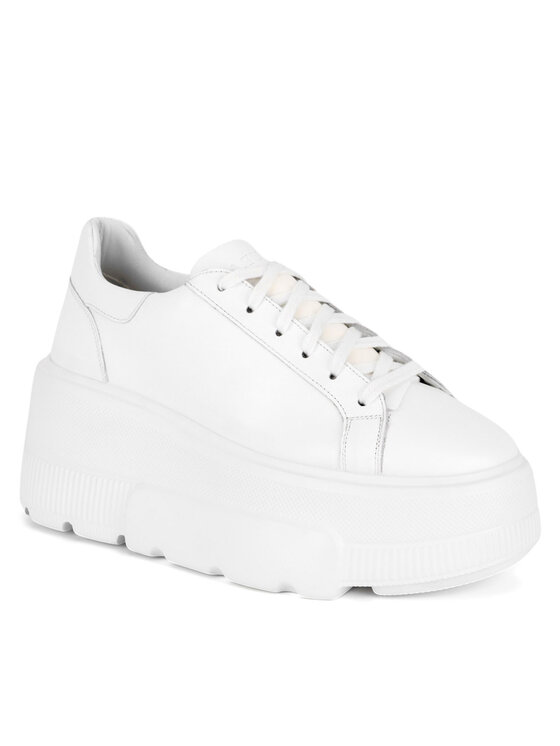 Badura Badura Sneakersy CASI-01W1 Biały