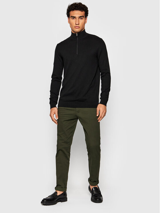 Selected Homme Selected Homme Pullover Berg 16074687 Schwarz Regular Fit